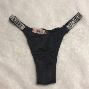 NWT Brazilian Bling Strap Panty